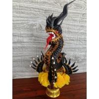 ราคา บายศรีพญานาค บายศรีพญานาคเศียรเดี่ยว พญานาค1เศียร เปิดทรัพย์รับโชค4ทิศ พานบายศรีพญานาค พานพญานาคริบบิ้น ริบบิ้นพญานาค (20482574220)