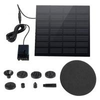 ราคา AST READY STOCK Solar Pump หัวปั้ม6ชิ้น น้ำพุพลังงานแสงอาทิตย์ น้ำพุโซล่าเซลล์ บ่อน้ำพุ อ่างน้ำพุน้ำตก น้ำพุในบ่อปลา ปั๊มน้ำโซลาเซล (24877869247)