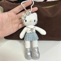 ราคา 1ชิ้น HELLO KITTY พวงกุญแจ ตุ๊กตาน่ารัก น้องคิตตี้ ห้อยกระเป๋า สุดคิ้ว พร้อมส่งในไทย (25014372515)