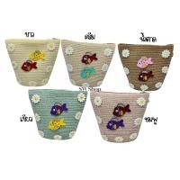 ราคา CH Shop กระเป๋าสานสะพายข้าง มาใหม่ มีซิปและสายสะพาย (23915337393)