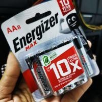 ราคา AA Energizer Max E91 1 5Vถ่านอัลคาไลน์ แพ็ค4ก้อน แพค 8 ก้อน เอ็นเนอร์ไจเซอร์แม็กซ์ ALKALINE (24950786829)