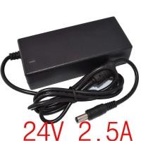 ราคา 1PCS 24V 2 5A High quality IC solutions AC 100V 240V DC 24V 2 5A Switch power supply 60W LED adapter DC plug 5 5mm 2 1 2 5mm LoeiHio (23419513147)