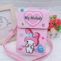 ราคา CRNGW Cinnamoroll กระเป๋าใส่โทรศัพท์มือถือ Kuromi มายเมโลดี้ คุโรมิ กระเป๋าสะพายข้างหนัง PU กระเป๋าโทรศัพท์ขนาดเล็ก มินิมินิ กระเป๋าเอกสาร Cinnamoroll หญิง หญิง (24142736840)