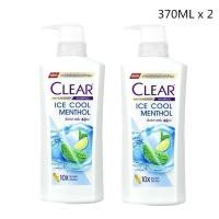 ราคา Clear Anti Dandruff Shampoo เคลียร์ แชมพู 370mlx2pcs Ice Cool Menthol Sakura Fresh Apple CiderItchFree Frozen Peony App 5 คะแนน 92 (24787513930)