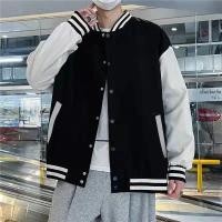 ราคา สไตล์เบสบอลเสื้อแจ็คเก็ตสําหรับวัยรุ่นใหม่มาถึงฤดูใบไม้ผลิฤดูใบไม้ร่วงผู้ชายแฟชั่นOuterwearความยาวปกติChina Made (23217212833)