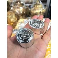 ราคา ตลับเงิน กะไหล่เงิน100 ใส่ของมงคลสายมูควรมี ของจุกจิก ตลับปูน สีผึ้ง สินค้าแพ็คคู่ (18214450686)