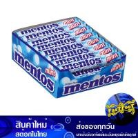 ราคา ลูกอม แท่ง รสมินต์ 29 7 กรัม x 24 ชิ้น เมนทอส Mentos Candy Bar Mint Flavor ลูกกวาด แคนดี้ อมยิ้ม ทอฟฟี่ ขนมหวาน หมากฝรั่ง toffy (20523786718)