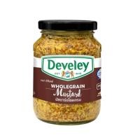 ราคา Develey Wholegrain Mustard 320 g เดฟเล่ย์ โฮลเกรน มัสตาร์ด (21804511054)