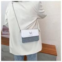 ราคา กระเป๋าแฟชั่น กระเป๋าสะพายข้างมาใหม่งานกากเพชร (19911983613)