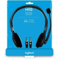 ราคา Logitech หูฟัง H111 H110 Stereo Headset With Microphone 3 5mm (24686912197)