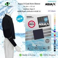 ราคา GAMSUNGTEX Since 1985 Aqua X Cool Arm sleeves ปลอกแขนกันแดด ของแท้จากเกาหลี (17475297386)