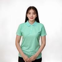 ราคา เสื้อ เสื้อโปโล สีเขียวมิ้น ผ้าไมโครไดเทค พิมพ์ลาย ลายขอครึ่ง ไม่มีตราสัญลักษณ์ (22035190845)