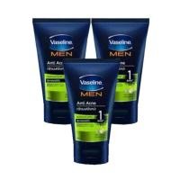 ราคา Vaseline Men Facial Face Wash Anti Acne Oil Foam 50ml 3หลอด วาสลีน เม็น แอนตี้ แอ็คเน่ เฟซ วอช เพื่อผิวหน้าผู้ชายไร้สิว (24916135038)