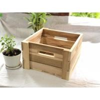 ราคา ลังไม้สัก กล่องไม้สัก กระบะไม้ ลังไม้อเนกประสงค์ ถาดไม้ งานไม้ ชั้นวางของ DIY ขนาด 26x26x16 cm (7880868523)