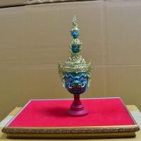 ราคา เศียร หัวโขน รามเกียรติ์ พระราม นางสีดา ทศกัณฐ์ หนุมาน ขนาดกำปั้น 16 ซม งานเขียนพรีเมี่ยมระดับกรมศิลป์ เลือกเศียรได้ (14207487703)