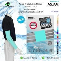 ราคา GAMSUNGTEX Since 1985 Aqua X Cool Arm sleeves ปลอกแขนกันแดด ของแท้จากเกาหลี (17475297375)