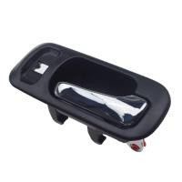 ราคา ด้านหลังขวาสีดำ Chrome มือจับประตูภายในสำหรับ97 01 Honda CRV 95 98 Odyssey ใหม่ (9650968751)