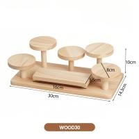 ราคา ชั้นไม้วางโมเดล ชั้นวางโมเดล muji ชั้นไม้มินิมอล กล่องใส่ art toy popmart labubu ที่วางโมเดล (24317787763)