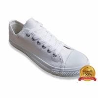 ราคา ถูกสุด ส่งไว แท้ชัวร์ Leo รองเท้าผ้าใบทรงคอนเวิร์ส รุ่น955 ไซส์ 37 45 สีดำล้วน ขาวล้วน (10113615881)