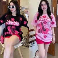 ราคา พร้อมส่งจากไทย ชุดกีฬาลำลองสไตล์สตรีทสำหรับนักเรียนหญิง เวอร์ชั่นเกาหลี แฟชั่นหลวมๆ กางเกงขาสั้นแขนสั้น ชุดสูท 2 ชิ้น (24442600198)