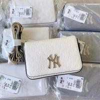 ราคา กระเป๋าสะพายทรงสี่เหลี่ยม MLB NY หนัง PU สายสะพายปรับได้ (23123308989)
