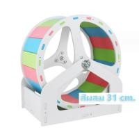 ราคา วงล้อหนู แฮมสเตอร์แบบสีขนาด 21 31 cm พร้อมขาตั้ง จักรวิ่งหนูแฮมสเตอร์ ล้อวิ่งหนูแฮมเตอร์ ของเล่นแฮมเตอร์ (19972275099)