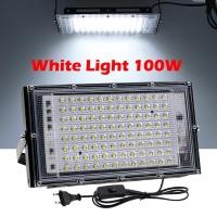 ราคา ไฟสปอร์ตไลท์ LED AC220V สปอตไลท์ กันน้ำได้ 50W 100W ไฟถนนสปอร์ตไลท์ สปอตไลท์ led Spotlight แสงสว่างมาก ทนแดดทนฝน Spotlight (15488504345)