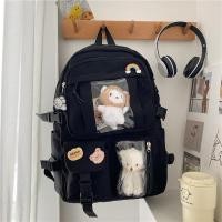 ราคา QNQN Sanrio การ์ตูนผู้หญิงเป้สะพายหลังนักเรียนโรงเรียนกระเป๋าสำหรับสาว ๆ กระเป๋าเป้สะพายหลังผ้า Oxford ขนาดใหญ่ (24669359640)