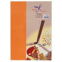 ราคา FLYING กระดาษการ์ดสี 23 A4 120แกรม สีส้มเข้ม 100แผ่น (15197946701)
