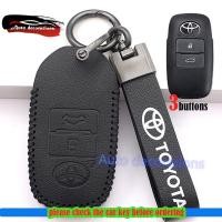 ราคา ซองใส่กุญแจรถ Toyota Veloz Yaris Raize Avanza Vios ซองหนังแท้ ปลอกกุญแจรถ Toyota พวงกุญแจ (23263979005)