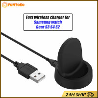 ราคา รองรับCOD แท่นชาร์จไร้สาย นาฬิกาข้อมือ Samsung Galaxy Watch Gear S2 3 4 (22192906664)