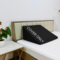 ราคา Pillow Cover for Bed Wedge Pillow 60x30x50cm Soft Microfiber Replacement Pillow Case with Zipper (16968743827)