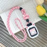 ราคา สำหรับ For Xiaomi Smart Kids Watch นาฬิกาเด็กอัจฉริยะเคสหูแมวเคสมีเชือก Kuromi (24337668665)