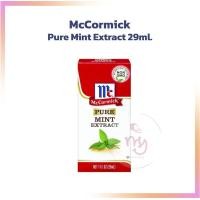 ราคา McCormick Pure Mint Extract 29ml กลิ่นมินท์ตราแมคคอร์มิค 29ml จำนวน 1 ขวด กลิ่นผสมขนม วัตถุแต่งกลิ่นสังเคราะห์ กลิ่นผสมอาหาร (15659568063)