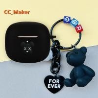 ราคา For EDIFIER W320TN Case Cartoon Toast Bread Keychain Pendant EDIFIER TWS1 Pro2 Silicone Soft Case Cute Headphone Storage Bag EDIFIER W320TN Shockproof Case Protective Cover (20872802223)