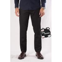 ราคา กางเกงสแล็คผู้ชาย สีดำ ทรงขากระบอกเล็ก ผ้ายืด ผ้ากำมะดิน ผ้าไม่ยืด ผ้าวาเลนติโน่ ผ้าเสริทนิ่ม Aoob Boutique Shop (6485404010)