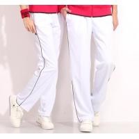 ราคา กางเกงวอร์ม ขาปล่อย สีขาว แต่งแถบดำ ชาย หญิง AG HNN พร้อมส่ง จากร้านในไทย (24940199009)