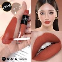 ราคา ลิปสติกสีส้ม เบอร์ 15 Fierce ลิปสติกเนื้อแมท เม็ดสีแน่น สีส้มแท้ๆ เหมาะทุกสีผิว (20845335684)