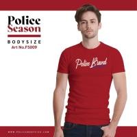 ราคา Police Bodysize เสื้อยืดคอกลม รุ่น Season ทรง Slim fit พอดีตัว ใส่ได้ทั้งผุ้ชาย ผู้หญิง FS009 (17244464741)