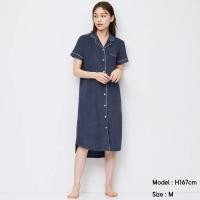 ราคา ชุดนอน GU SABON สีกรม อก 32 34 ใหม่ (23286369159)