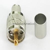 ราคา 5pcs UHF PL259 plug male crimp RG8 LMR400 RG213 RG165 RG393 7D FB RF Coax Coaxial connector (9888333718)