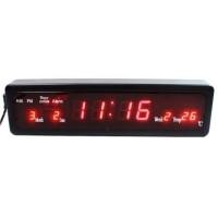 ราคา Caixing ของแท้ นาฬิกาดิจิตอล LED ตั้งโต๊ะ ติดผนัง ตั้งปลุกได้ ตั้งเตือนทุกชั่วโมงได้ ใช้ไฟบ้าน มีระบบสำรองไฟในตัว ไฟดับไม่ต้องต้งเวลาใหม่ รุ่น CX 808 (3366664592)