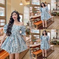 ราคา ชุดเซ็ท มินิเดรสสม้อคหลัง กางเกงขาสั้น ลายดอกเดซี่ (22020898792)