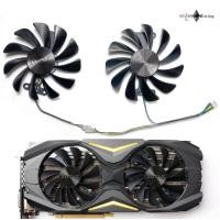 ราคา พัดลมการ์ดจอ ZOTAC GTX1080 1070 8GB AMP graphics card cooling fan GAA8S2U (23293912451)