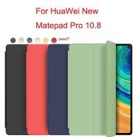 ราคา สำหรับ Huawei MatePad Pro 10 8นิ้ว10 4 M6 10 8หนังสมาร์ทแม่เหล็กซิลิโคนปกหลังนุ่มสำหรับ Mate Pad Pro 2019พร้อม Smart Sleep Wake เคสแท็บเล็ต (7753257011)