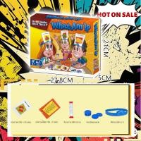 ราคา What Am I Game สําหรับความบันเทิง ของเล่นเกม อุปกรณ์ปาร์ตี้ผู้ปกครองเด็กเกมแบบโต้ตอบ (24226125819)