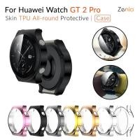ราคา Zenia ที่มีสีสัน TPU ผิวเปลี่ยนรอบเคสครอบป้องกัน Shell สำหรับนาฬิกา Huawei Watch GT2 GT 2 Pro กีฬาอุปกรณ์เสริมสำหรับนาฬิกาอัจฉริยะ (22152850647)