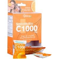 ราคา Smooth Bio ลูกอม วิตามินซี Vit C 1000 mg เสริมสร้างภูมิคุ้มกัน ลูกอมเคี้ยวนุ่ม บรรจุ 14 ชิ้น (24661194779)