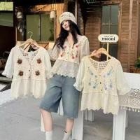 ราคา เสื้อคลุมกันแดดแขนยาวถักแบบโปร่งบางสำหรับฤดูร้อนปี 2025 เสื้อผ้าผู้หญิงสไตล์โบฮีเมียนแบบใหม่ที่สวยงาม (24916282107)