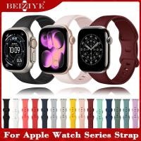 ราคา สายแอปเปิ้ลวอช สาย for apple watch series 11 10 9 8 7 41mm 45mm 44mm 40mm 42mm 46mm 38mm ซิลิโคน สาย For apple watch ultra 3 ultra 2 49mm smart watchband strap (22827939500)